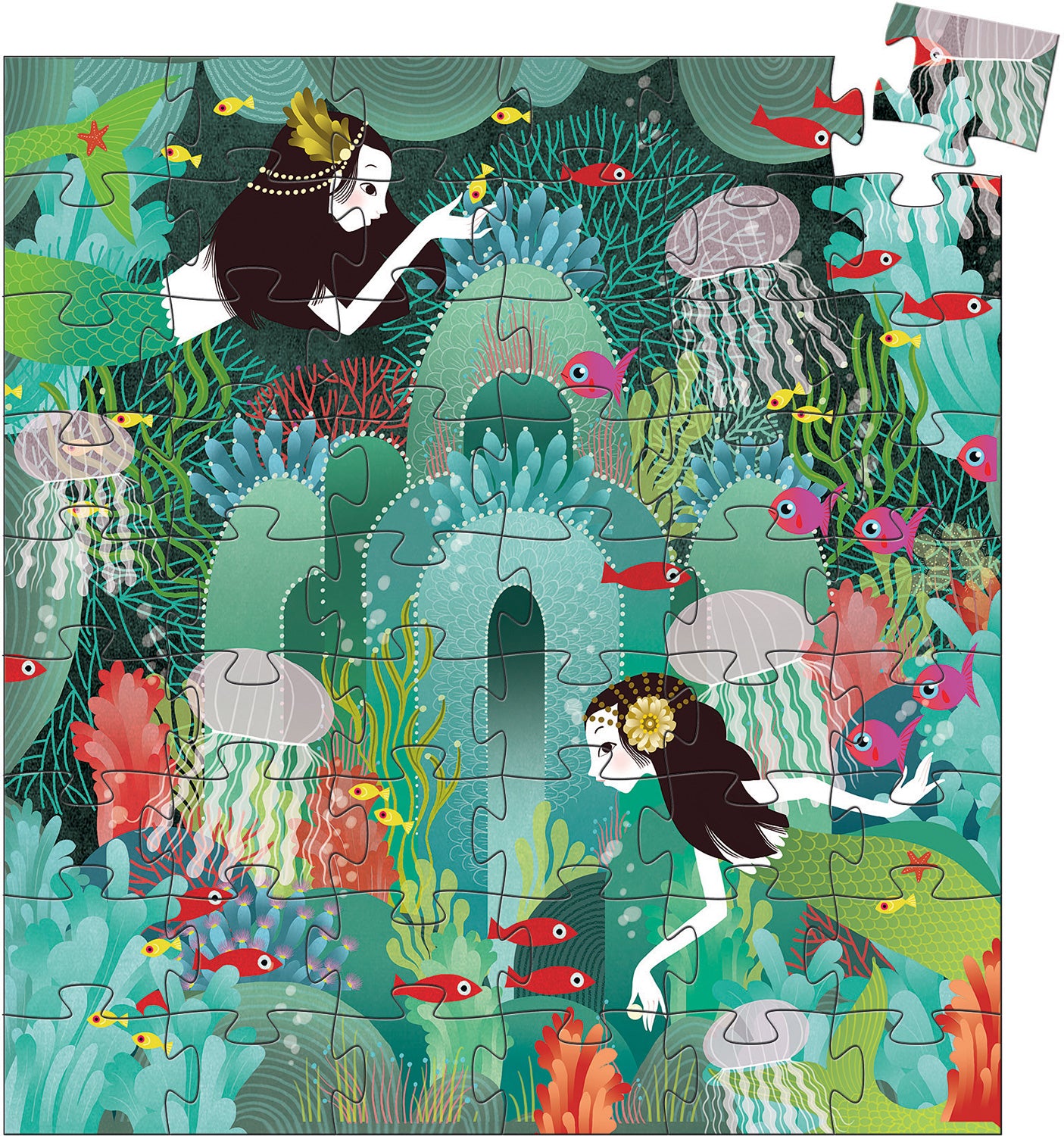 Silhouette Puzzles Aquatic Paradise - 54pcs