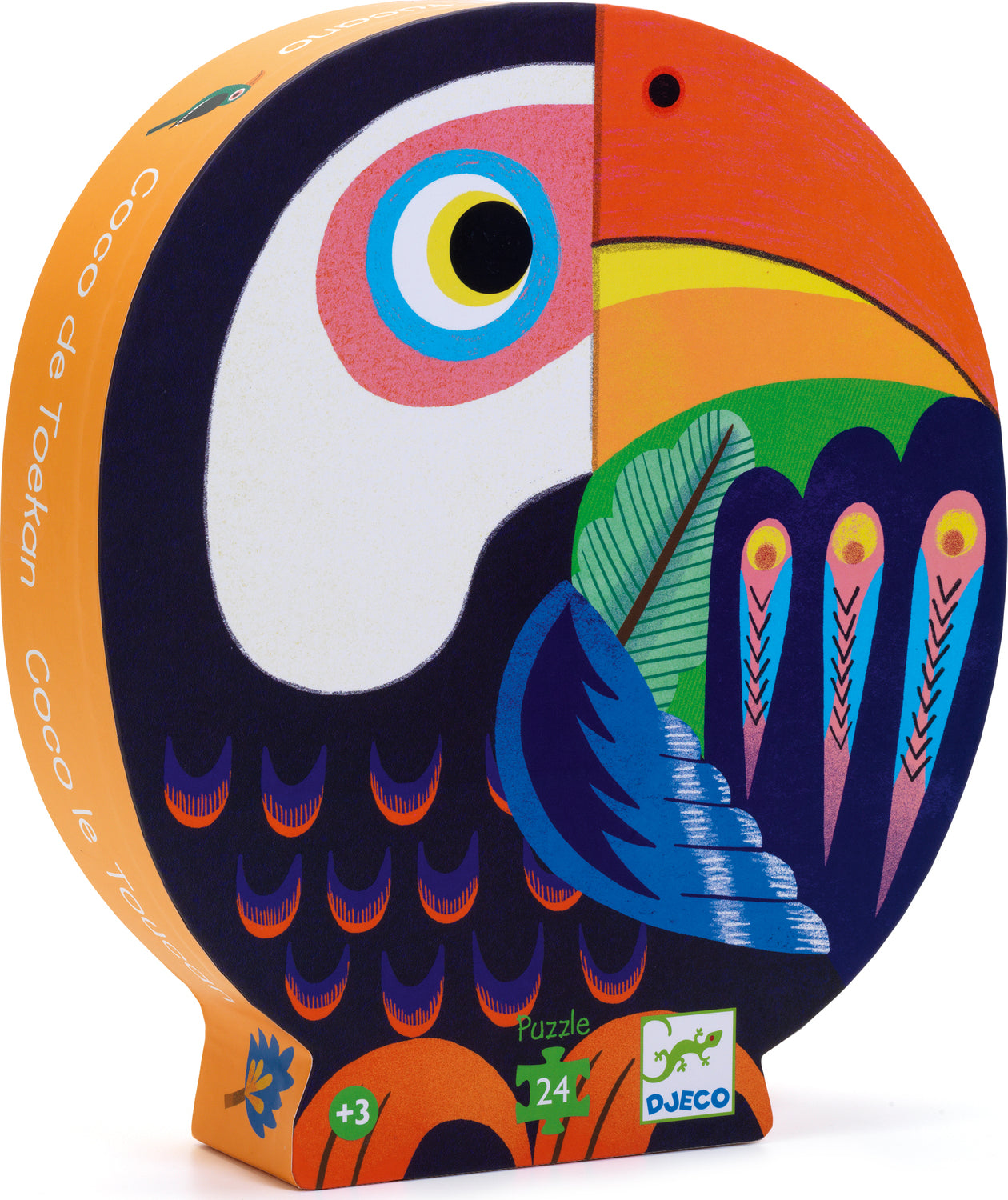 Coco the Toucan 24pc Silhouette Jigsaw Puzzle