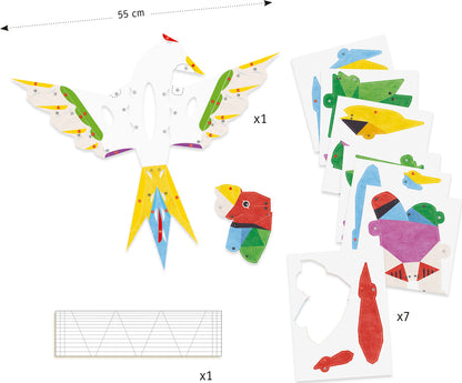 Djeco Amazonie 3D Poster Paper Creation Activity