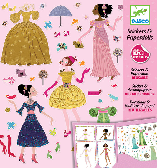 Dresses Through The Seasons Paperdolls