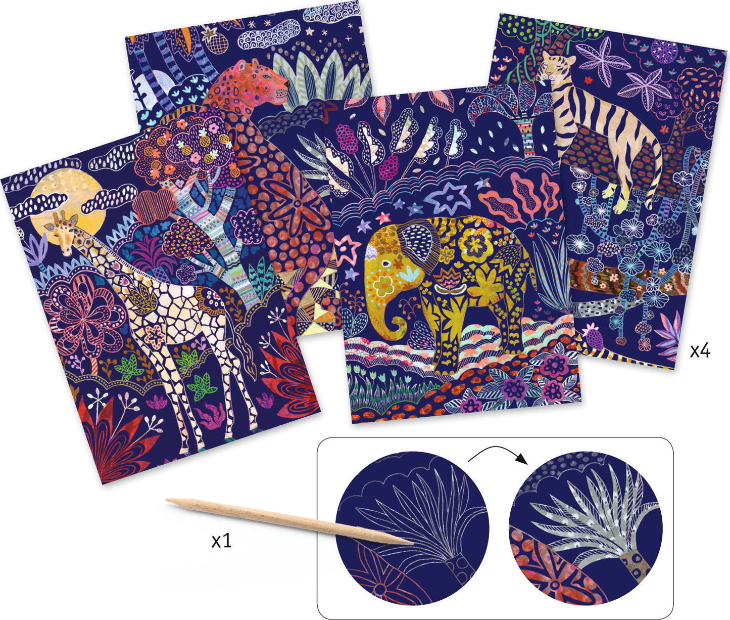 Lush Nature Scratch Cards