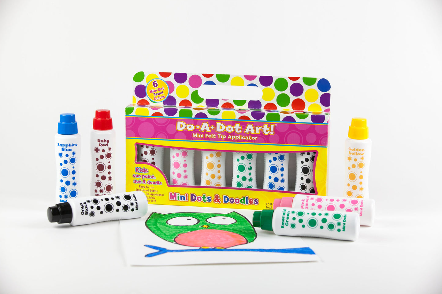 MINI Do-a-Dot-Art Markers 6-Pk Jewel Tone