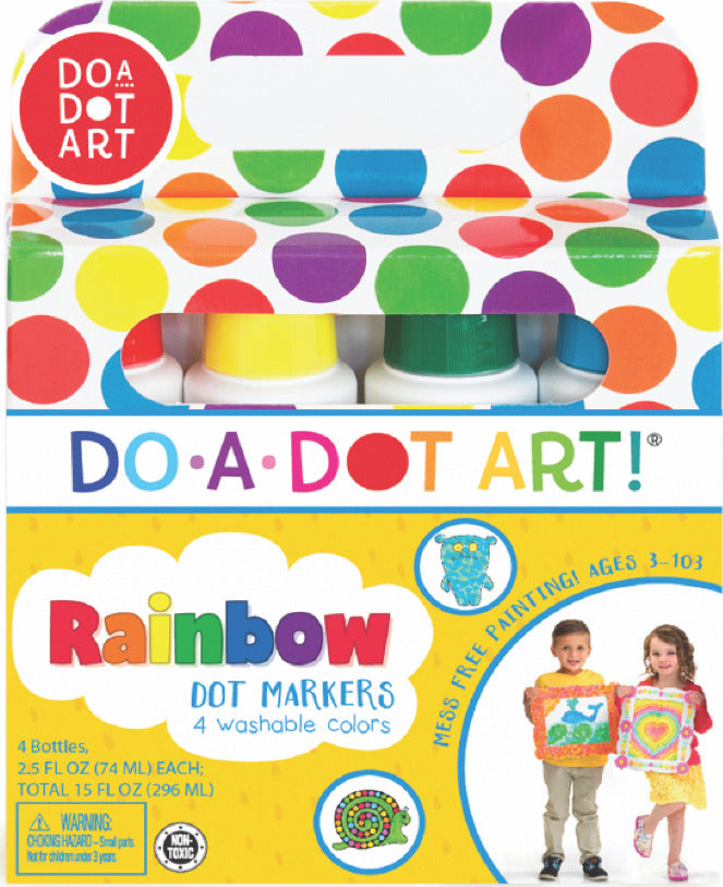 Do-a-Dot Art Markers 4-Pk Rainbow