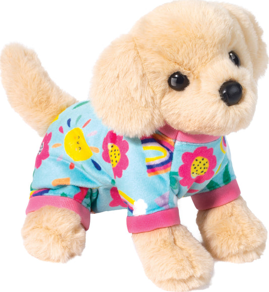 Edie Yellow Lab Mini Soft with PJ's