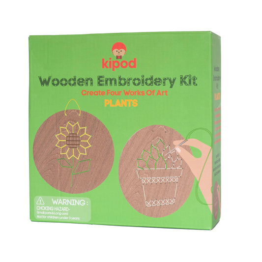 Plants Wooden Embroidery Kit