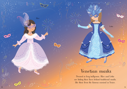 Costume Parade Little Sticker Dolly Dressing