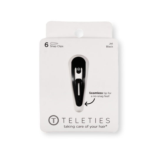 Snap Clip | Jet Black | 6 Count
