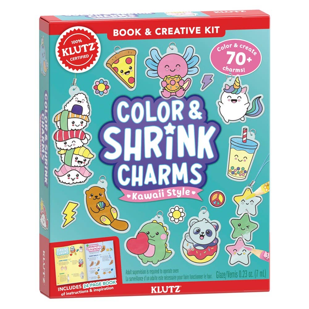 Color & Shrink Charms: Kawaii Style