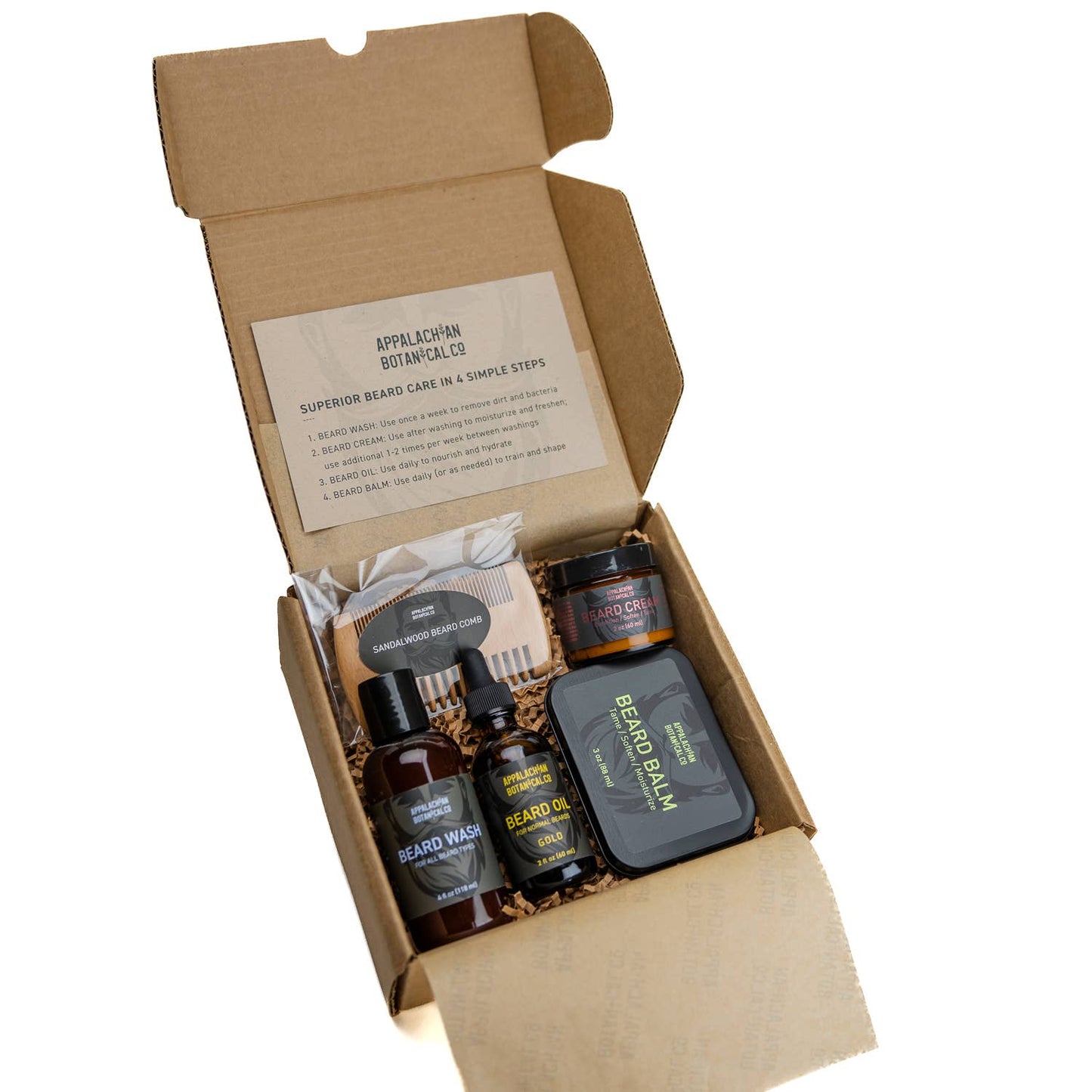 Gold Complete Beard Care Kit