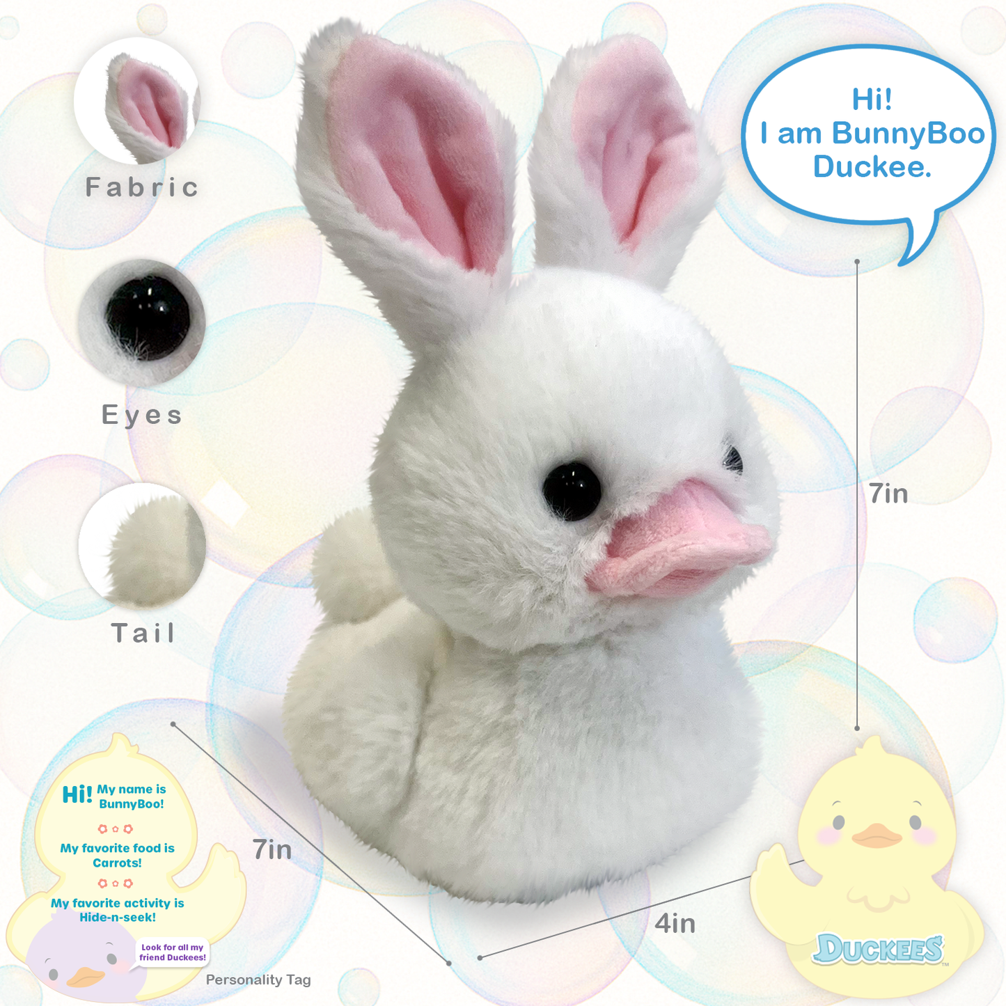 BunnyBoo Duckee Bunny