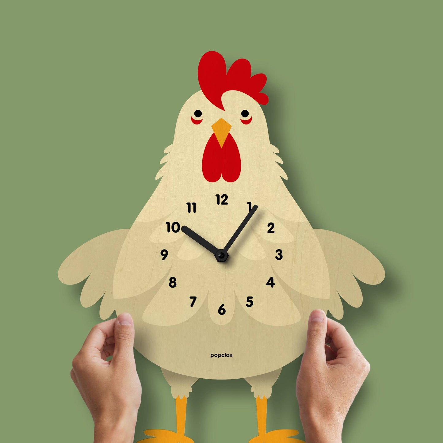Cleo Chicken Clock