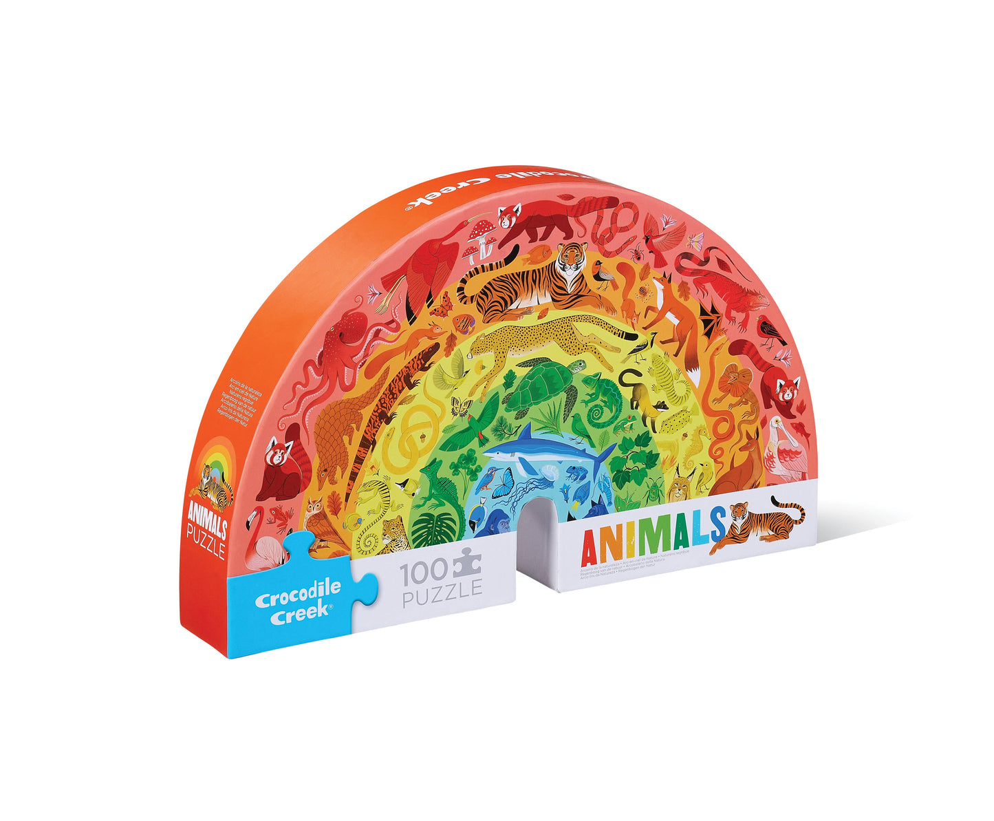 Rainbow Animals 100 pc Puzle