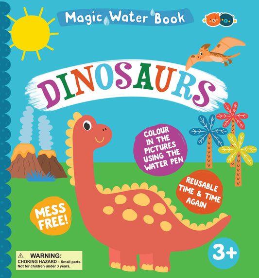 Dinosaurs Magic Water Book