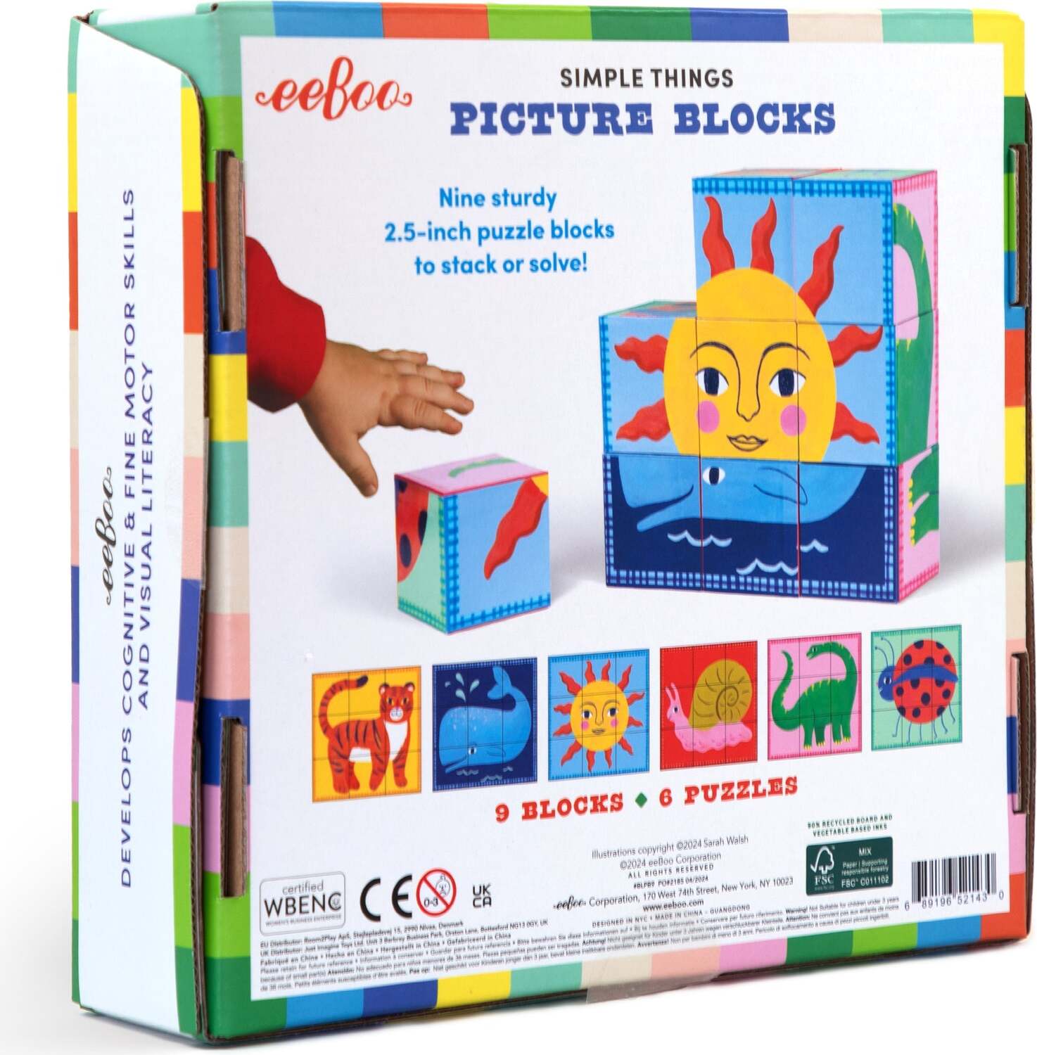 Simple Things 9 Pc (picture blocks)