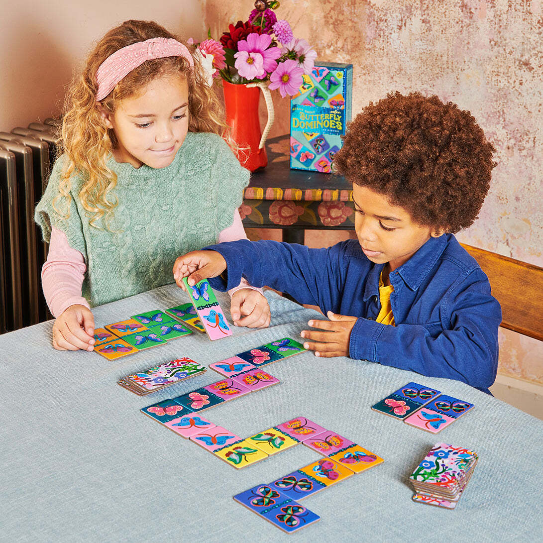 Giant Shiny Butterfly Dominoes (giant shiny dominoes)