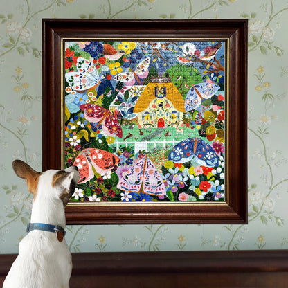 Cottage at Dusk 1000pc Square Puzzle