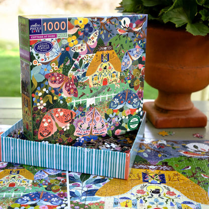 Cottage at Dusk 1000pc Square Puzzle