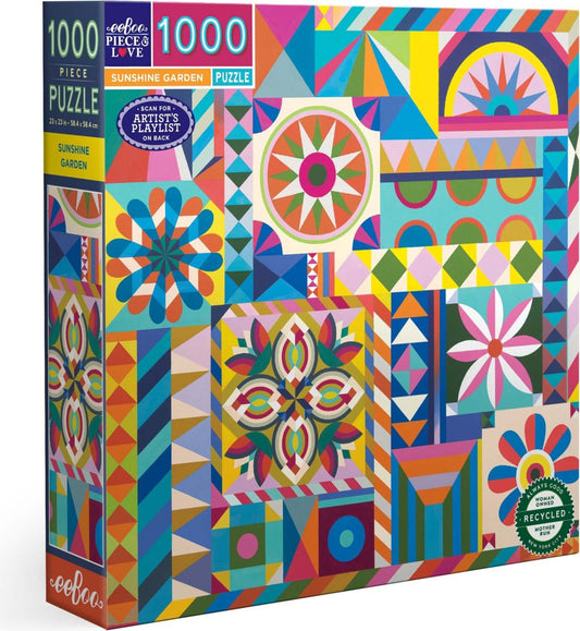 Sunshine Garden (1000 piece square puzzles)