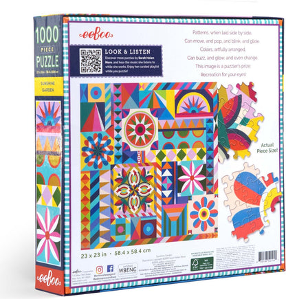 Sunshine Garden (1000 piece square puzzles)