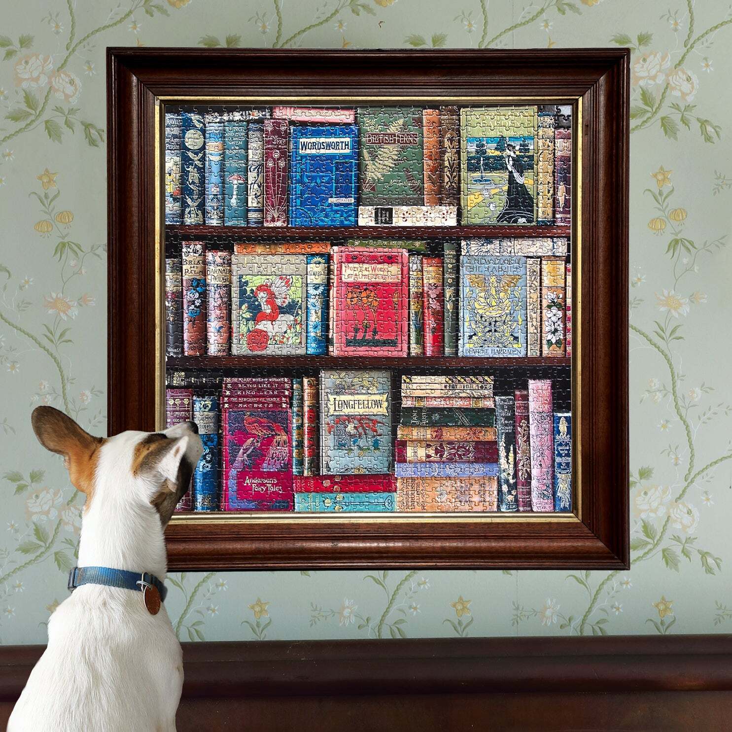 Vintage Library (1000 piece square puzzles)