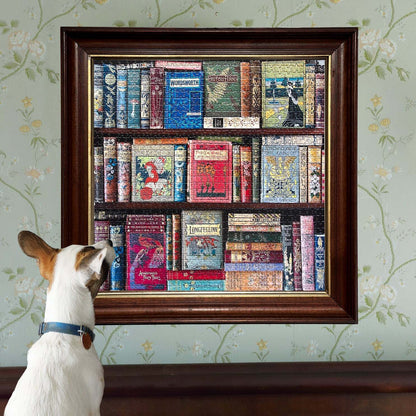 Vintage Library (1000 piece square puzzles)