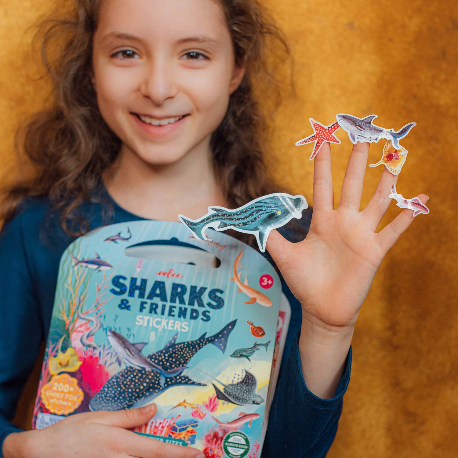 Sharks & Friends (shiny sticker book)