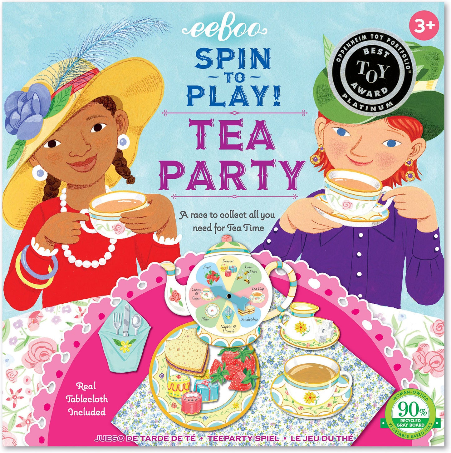 Tea Party Spinner Game