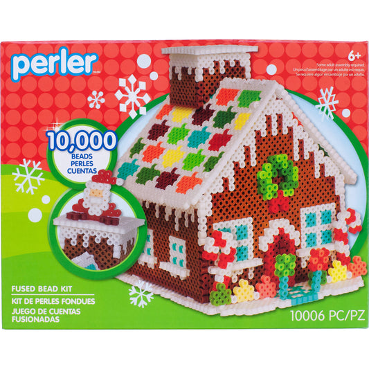 Gingerbread House Perler Bead Kit