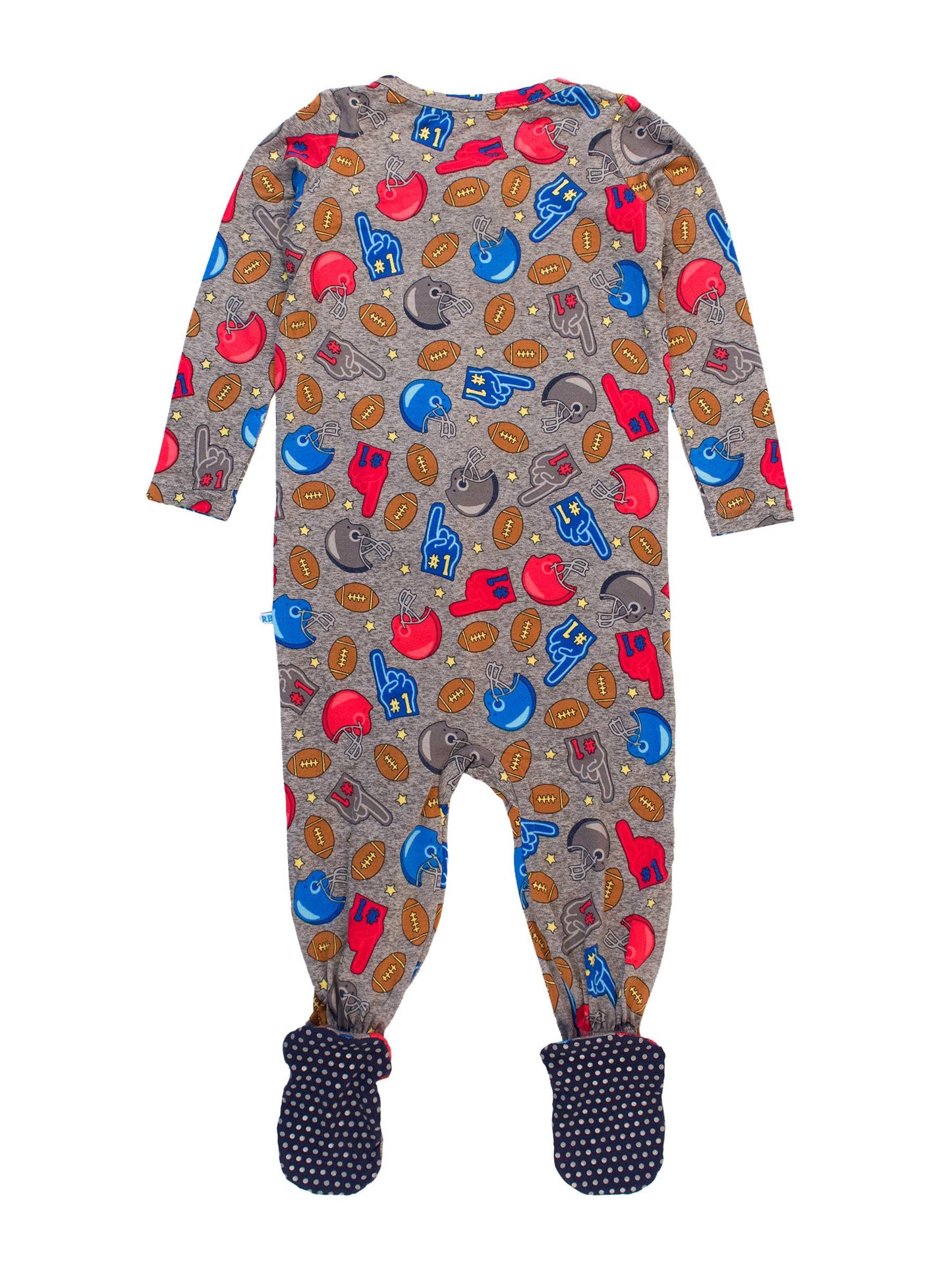 Game Day Football Bamboo Footed Pajama