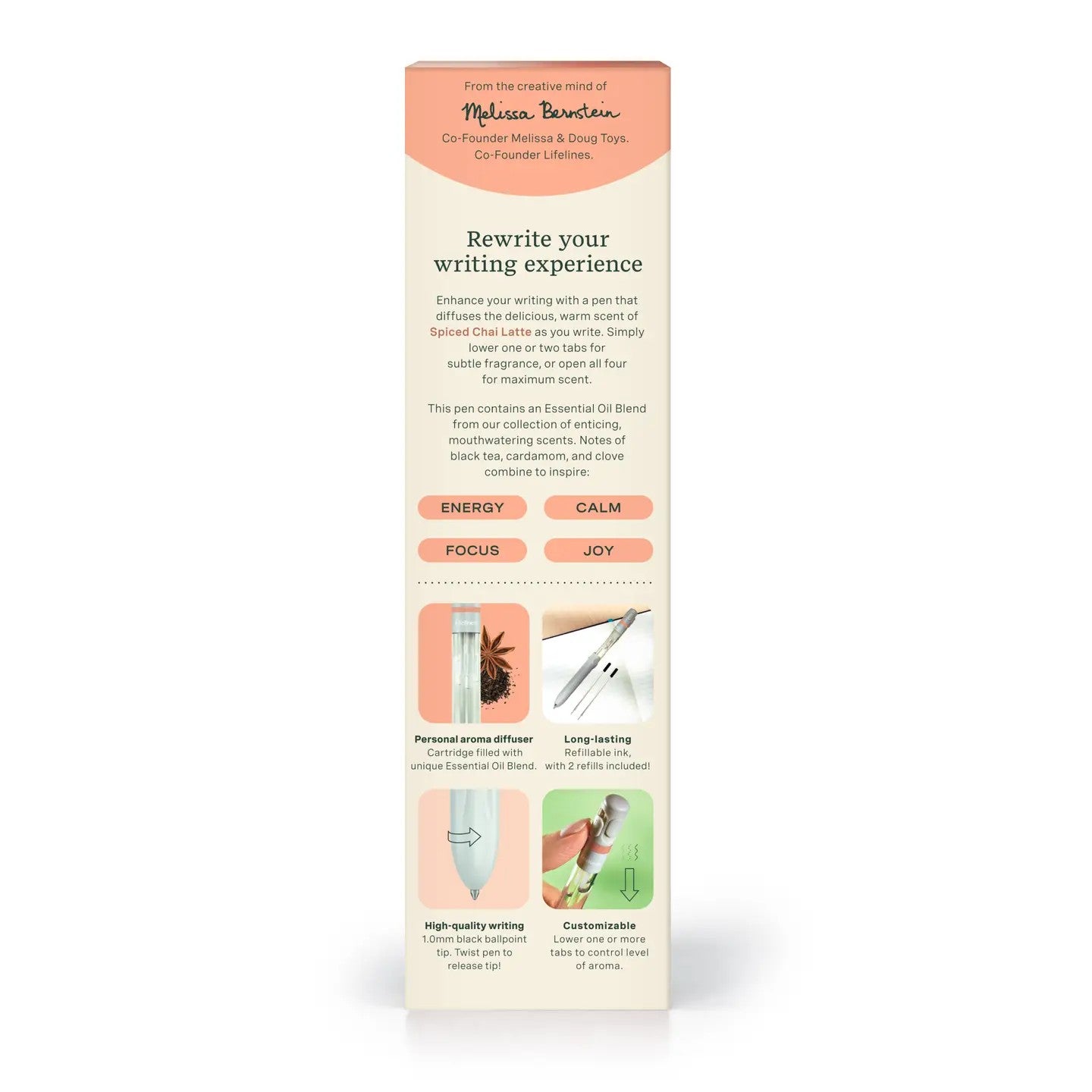 Pen Diffuser with Essential Oil Blends