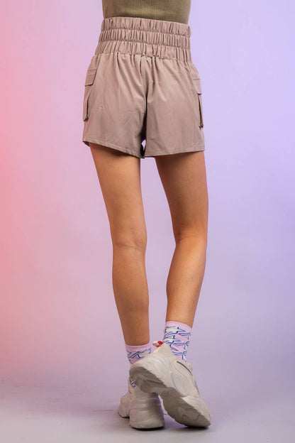 Hi-Waisted Active Shorts