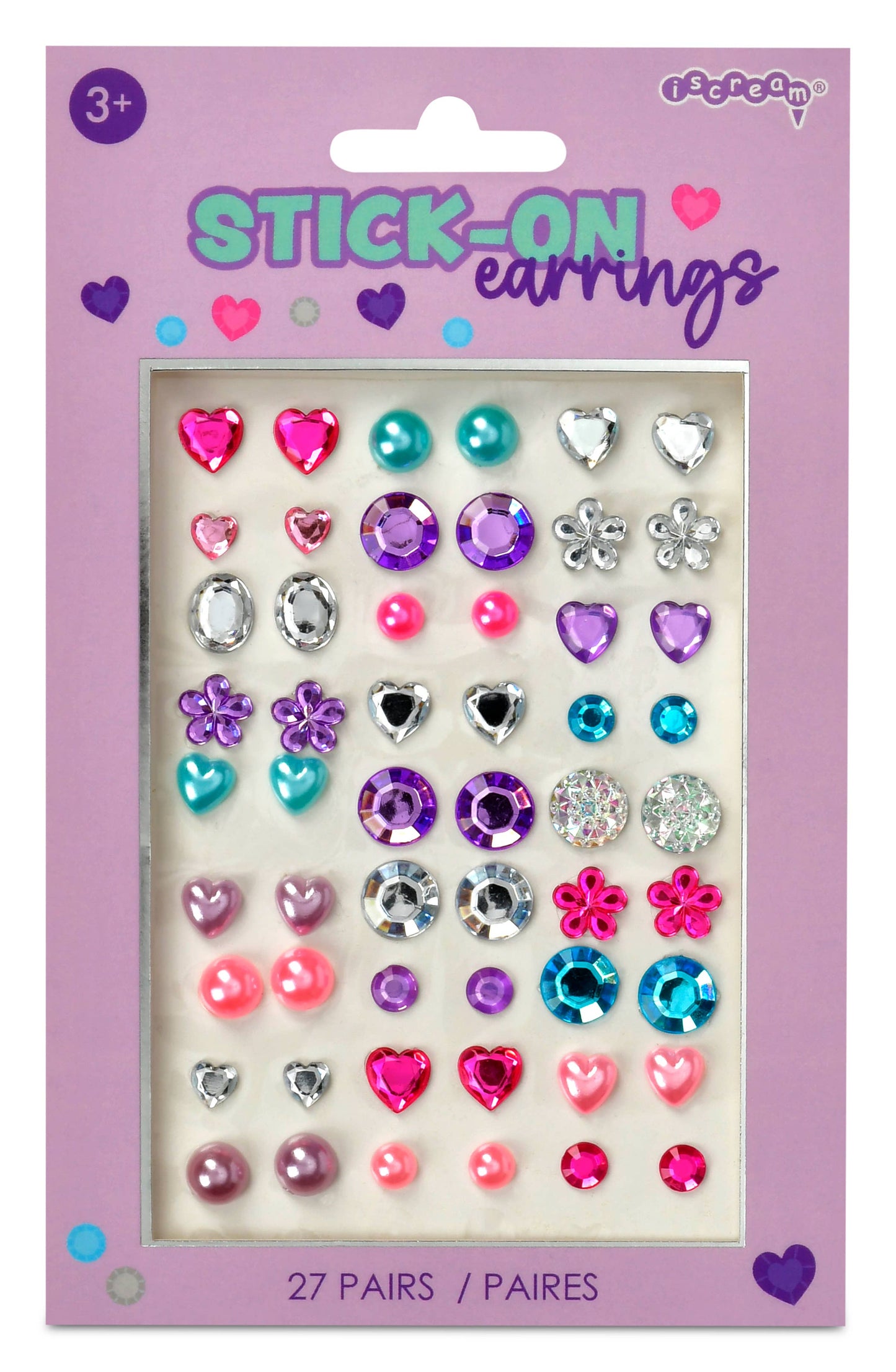 Gem Stick-On Earrings