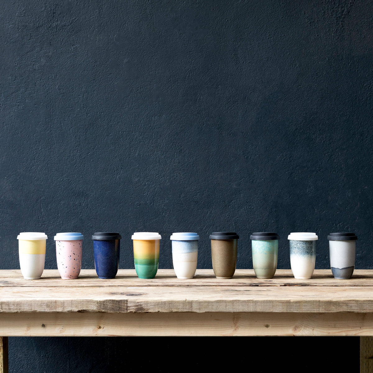 Glacier Ceramic Cups and Mugs