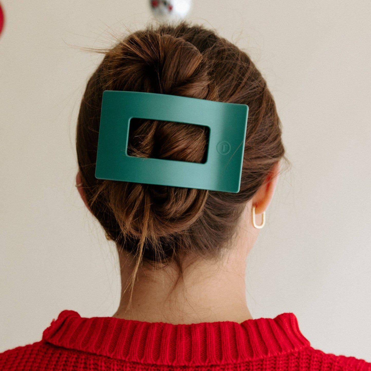 Flat Rectangle Hair Clip | Fir Real