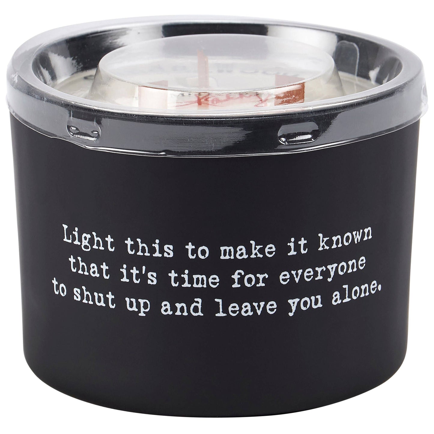 Alone Time Poetry Candle