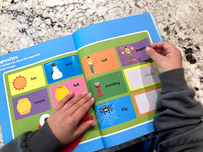 Sesame Street Toddler Sticker & Learning Activity Book