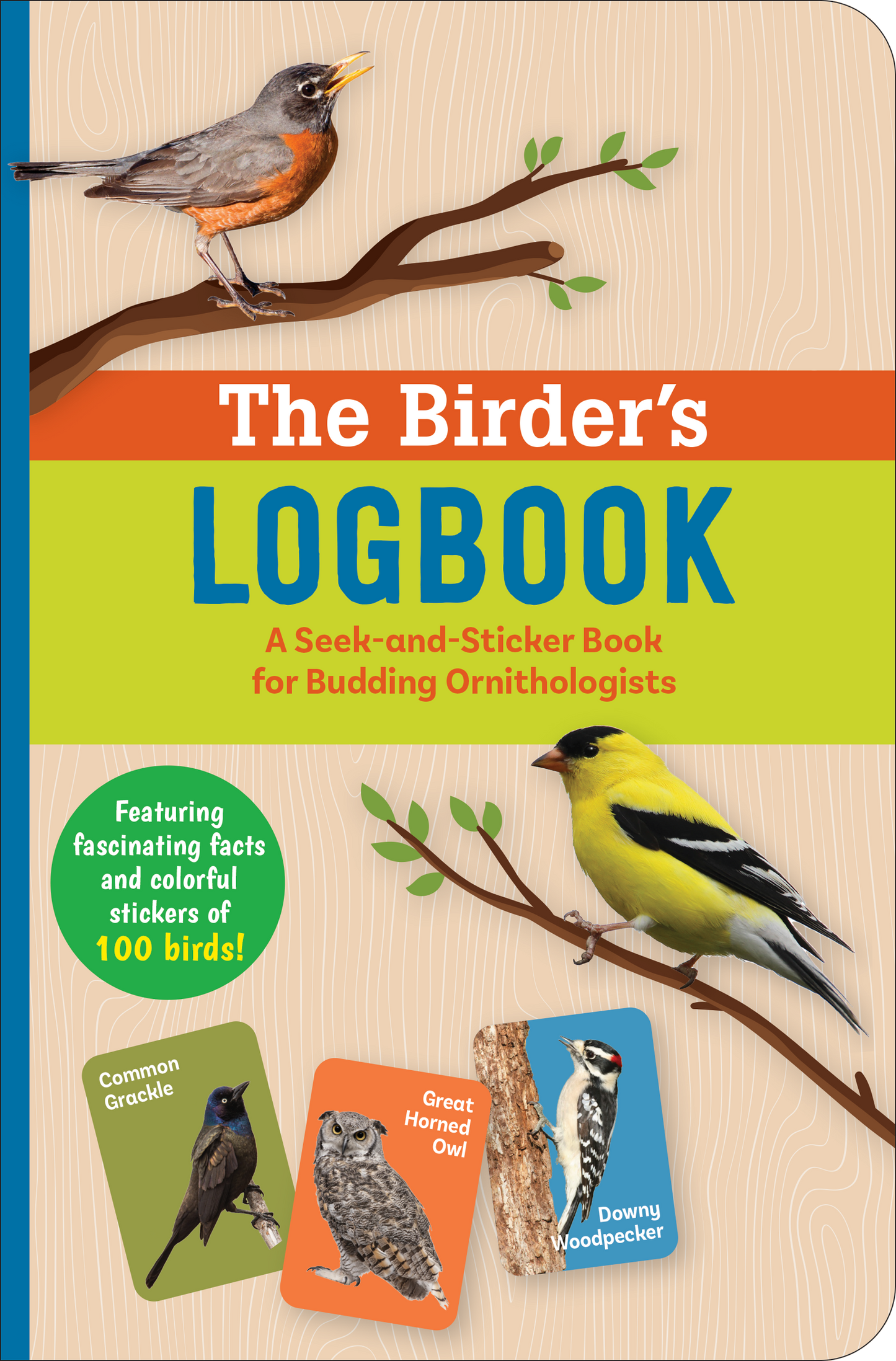 Birder's Logbook: A Sticker Book for Budding Ornithologists