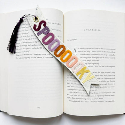 Spooky Felt Bookmark