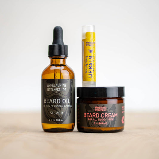 Silver Beard Cream & Oil Kit