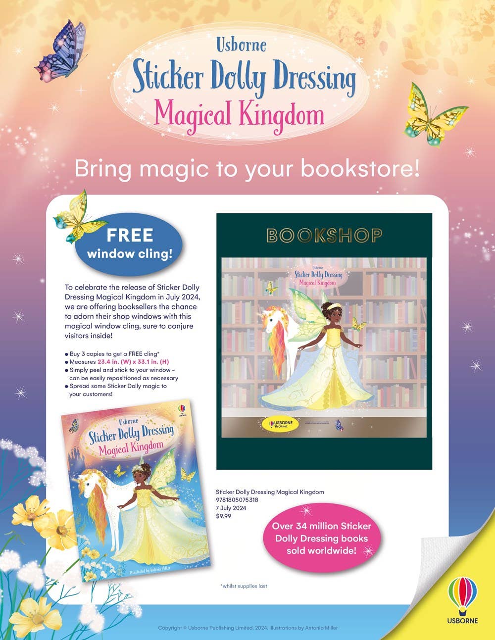 Magical Kingdom Sticker Dolly Dressing