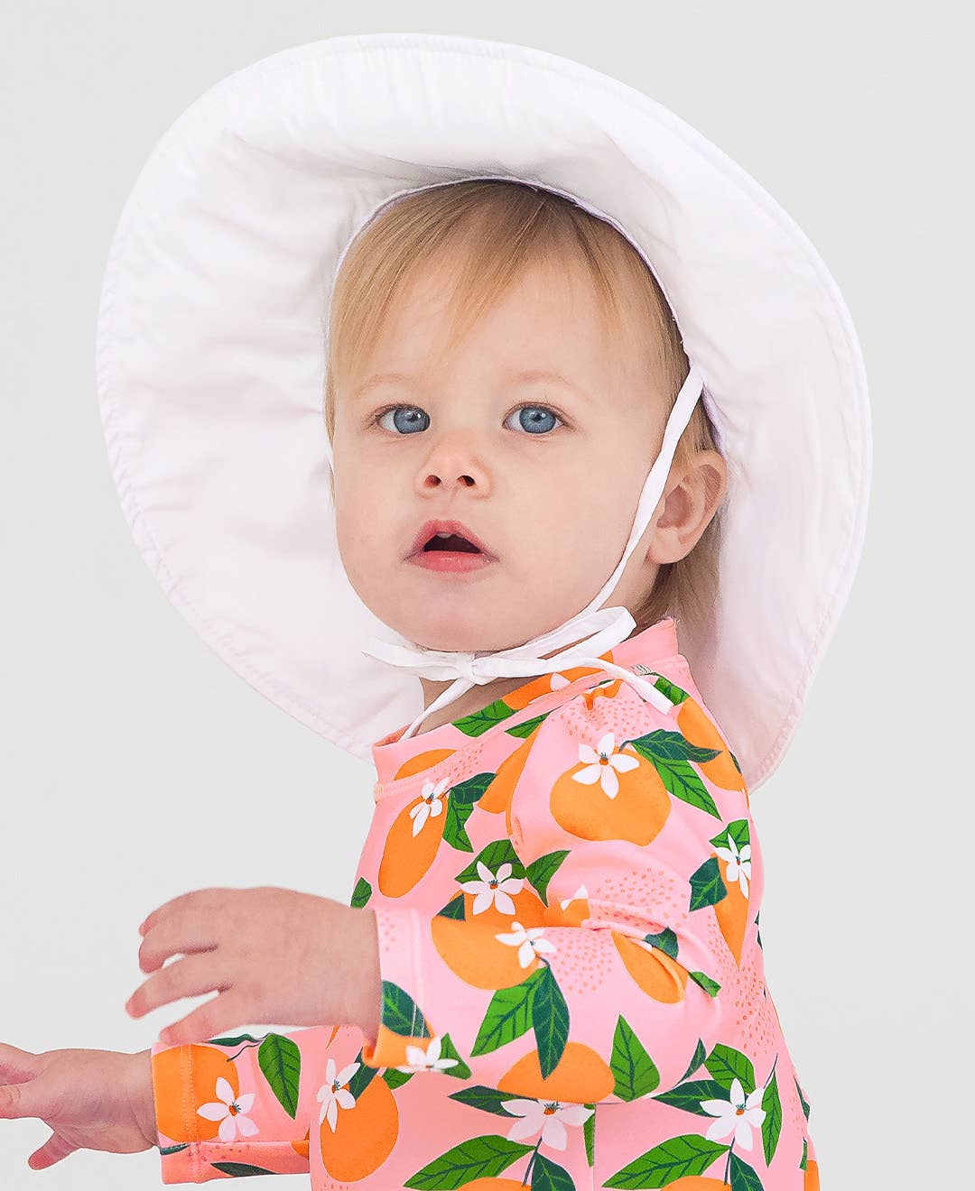 White Sun Hat