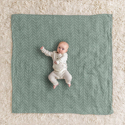 Sage Mudcloth Breastfeeding Boss