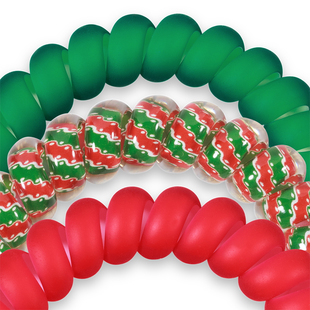 Spiral Hair Coils | Naughty or Nice Hair Ties