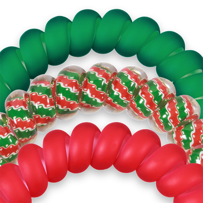 Spiral Hair Coils | Naughty or Nice Hair Ties