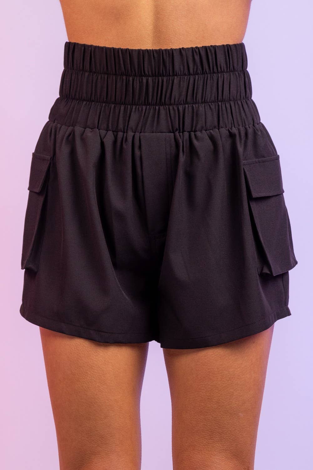 Hi-Waisted Active Shorts