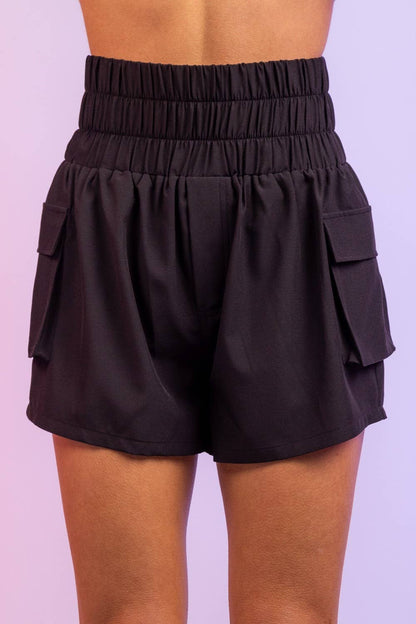 Hi-Waisted Active Shorts