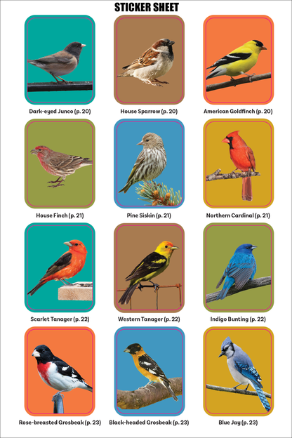 Birder's Logbook: A Sticker Book for Budding Ornithologists