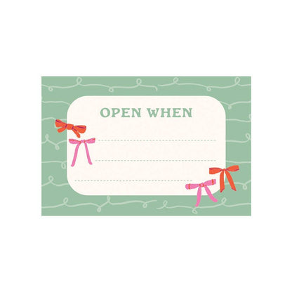 Put a Bow on It Mini Memos with Stickers