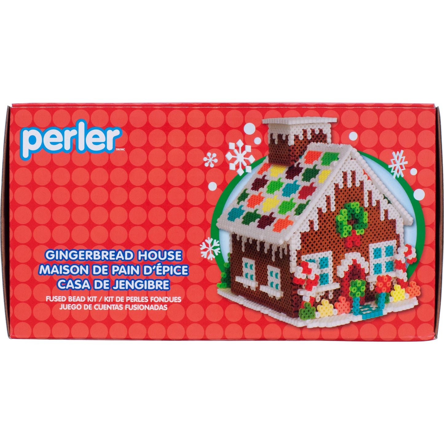 Gingerbread House Perler Bead Kit