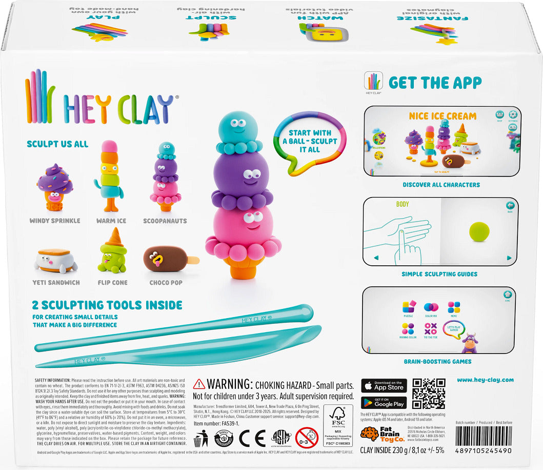 Hey Clay Nice Ice Cream